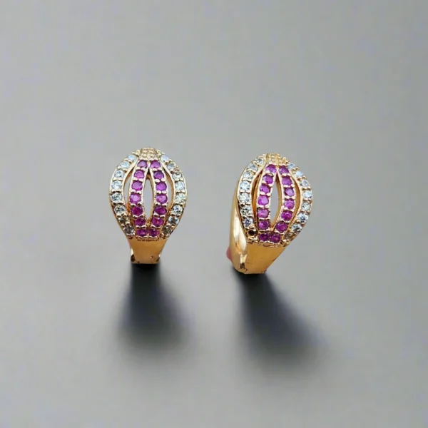 GOLD PLATED BALI EARRINGS FOR GIRLS /WOMEN'S