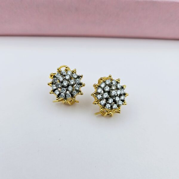 Elegant Design Gold Plated Earrings.