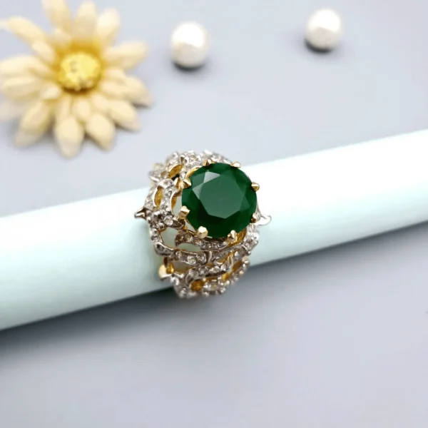 Beautiful Real Gemstones Ring For Girls / Women's.