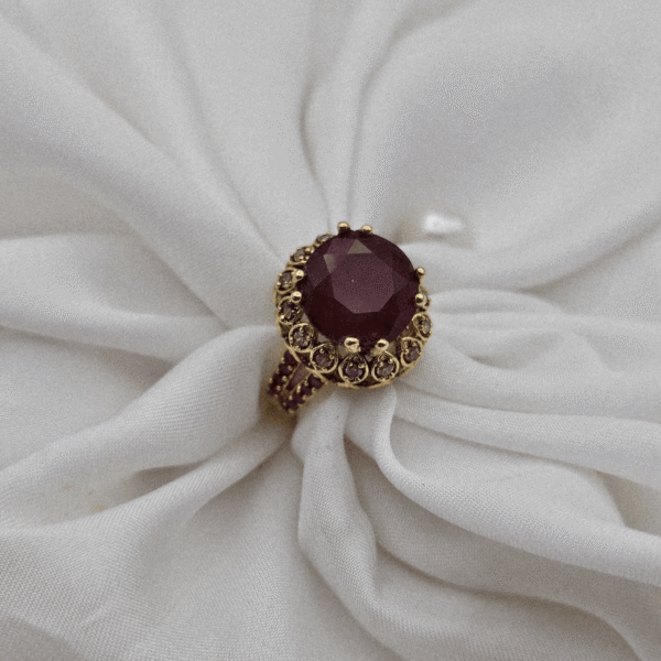 MAROON JARAU RING FOR WOMEN'S & GIRLS