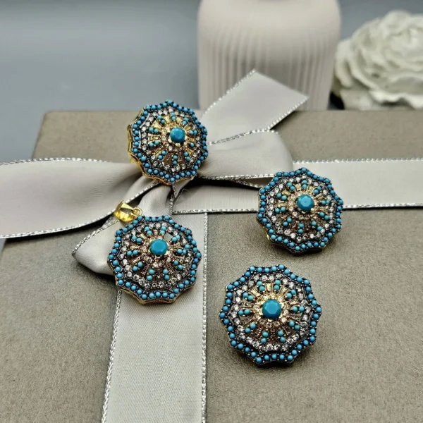FEROZA PENDENT SET